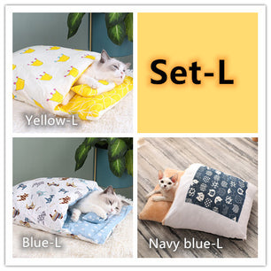 Cat Litter Winter Warm Cat Closed Removable And Washable Quilt