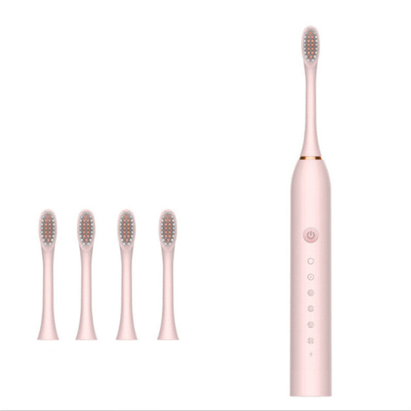 Smart Vibration Soft Bristle Rechargeable Toothbrush