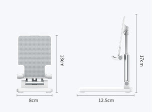 Desktop Double-pole Mobile Phone Foldable And Hoisting Multifunction Bracket