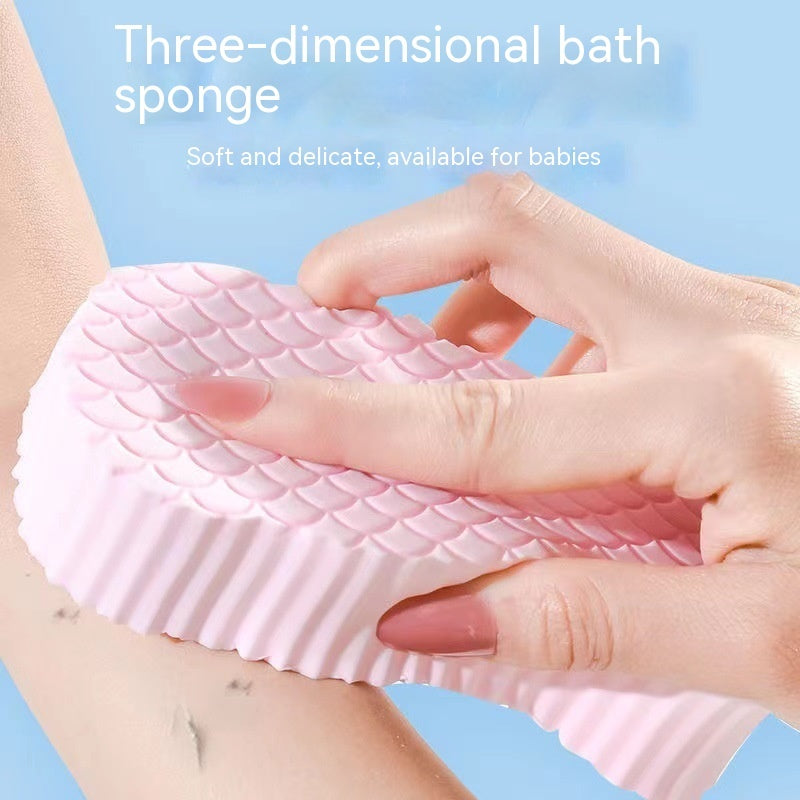 Home Fashion Personalized 3D Bath Sponge