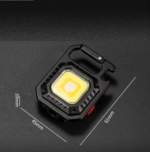 Outdoor Portable Portable Strong Light Multifunctional Mini Keychain Light