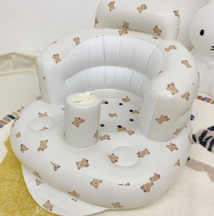 Tiger Head Inflatable Baby Sofa