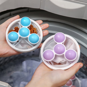 Washing Machine Lint Catcher Filter Pouch Hair Removal Laundry Ball Hair Lint Catcher Catchers Float Filter Clothes Cleaning Ball Accessories