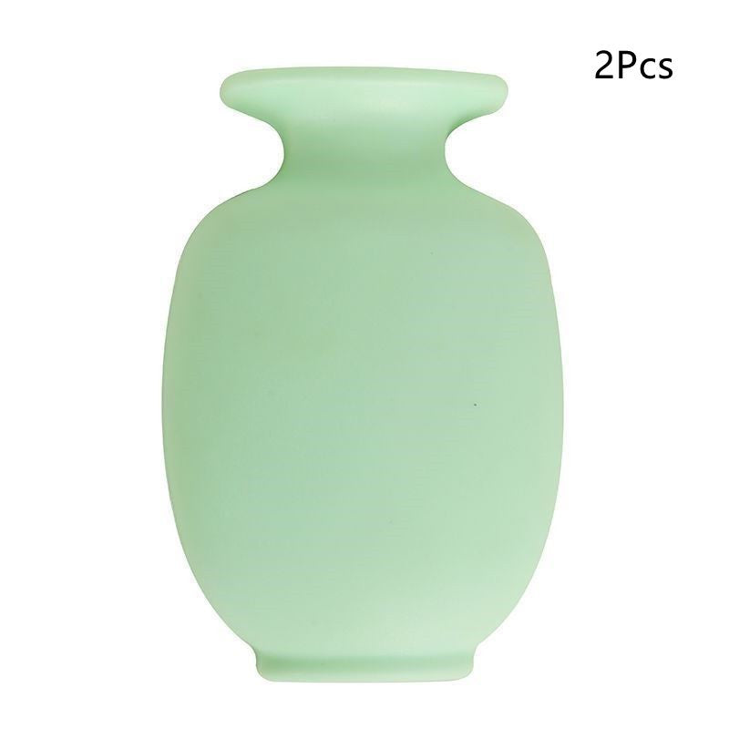 Seamless Paste Wall Plastic Water Vase