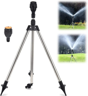 Retractable Automatic Rotating Sprinkler Tripod Irrigation Artifact