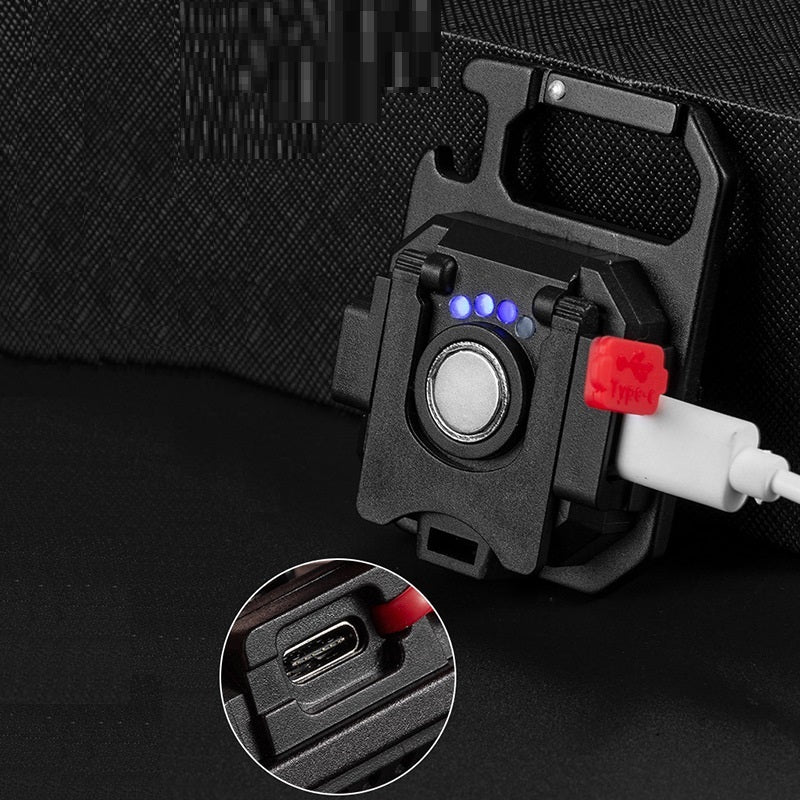 Outdoor Portable Portable Strong Light Multifunctional Mini Keychain Light