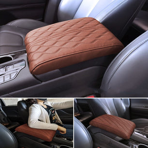 Four Seasons Universal Automobile Armrest Box Cover Heightening Insole Car Memory Foam Armrest Box Mat