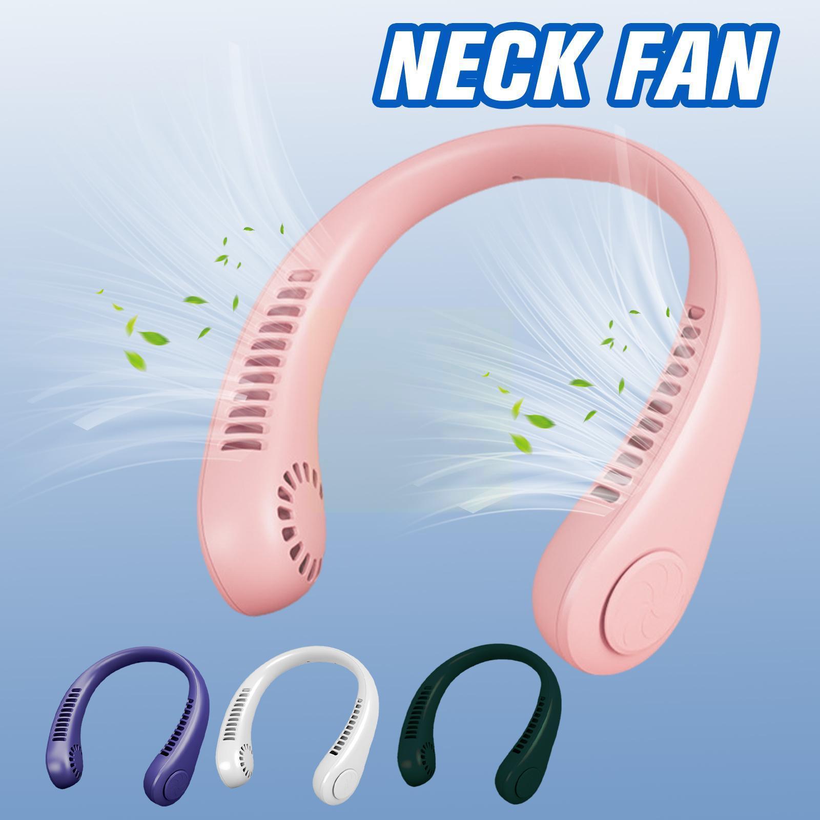 Head Mounted Charging Portable Leafless Fan