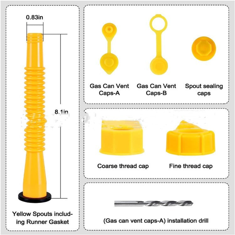 Hexagon Nut Oil Conduit Non-slip