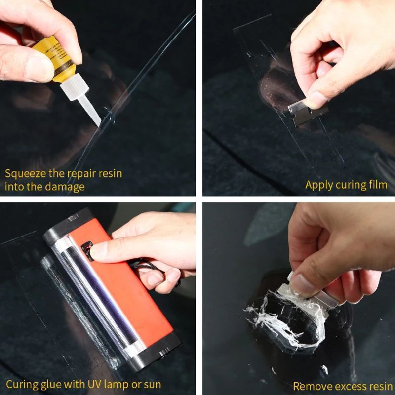 Glass Crack Repair Scratch Repair Glue