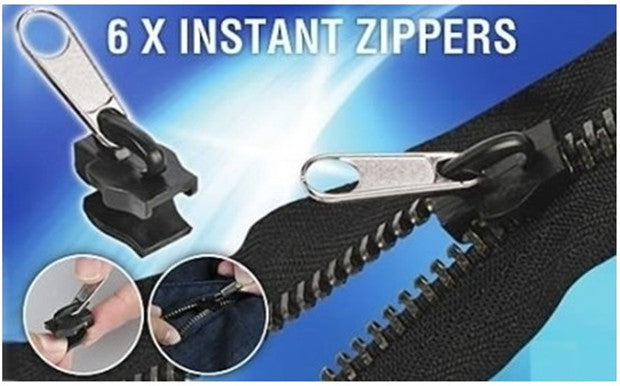 Multi-function Zipper Head Clothes Accessories 6 Sizes in Total