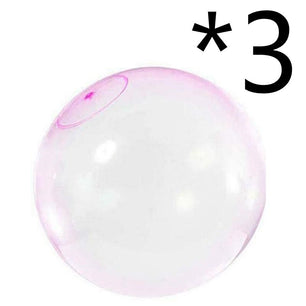 Inflatable ball transparent bubble ball toy