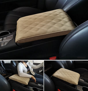 Four Seasons Universal Automobile Armrest Box Cover Heightening Insole Car Memory Foam Armrest Box Mat