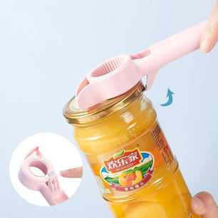 New Cute Multifunction Jar Can Beer Bottle Opener Manual Bottle Opener 4 In 1 Multifunctional Topless Can Opener Kitchen Gadget Bar Tool Accessories