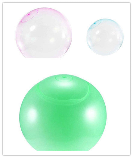 Inflatable ball transparent bubble ball toy