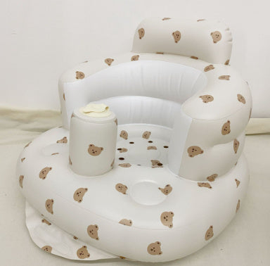 Tiger Head Inflatable Baby Sofa