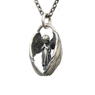 New Angel Wings Personality Pendant Necklace For Men