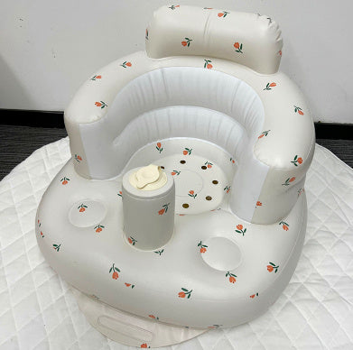 Tiger Head Inflatable Baby Sofa