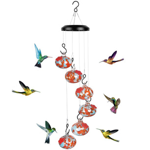 New Charming Wind Chimes Hummingbird Feeders