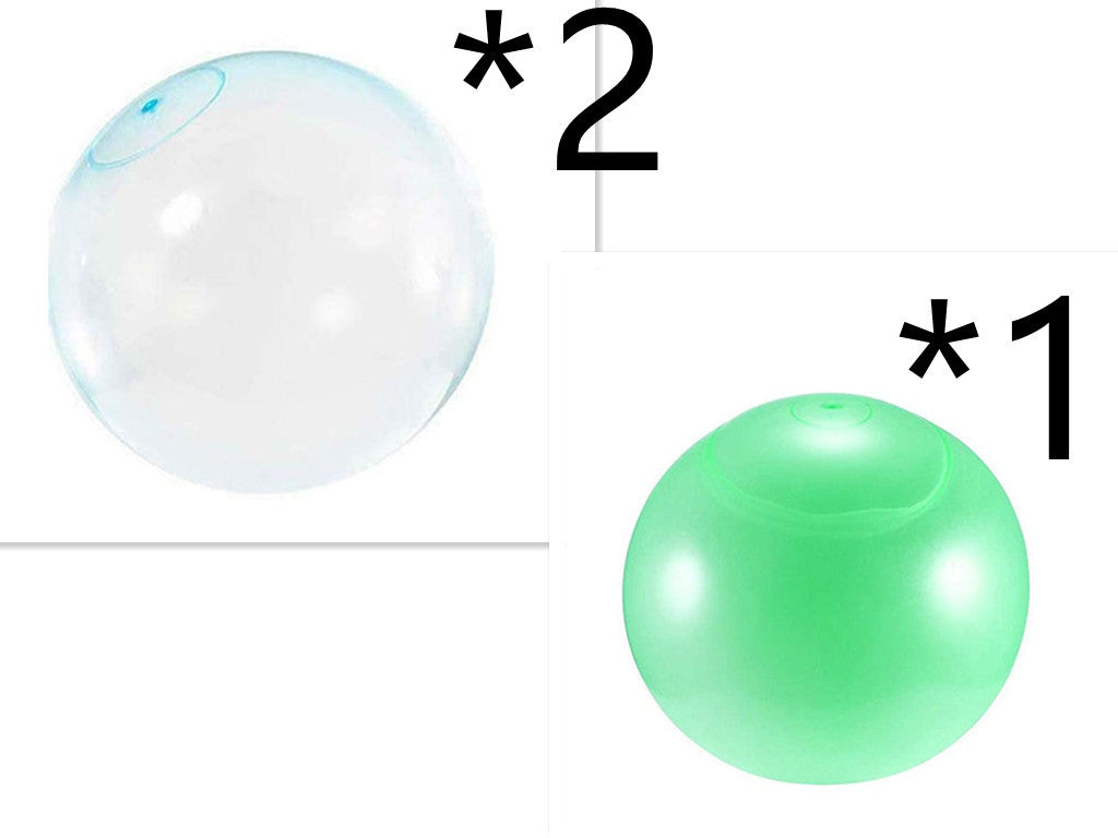 Inflatable ball transparent bubble ball toy