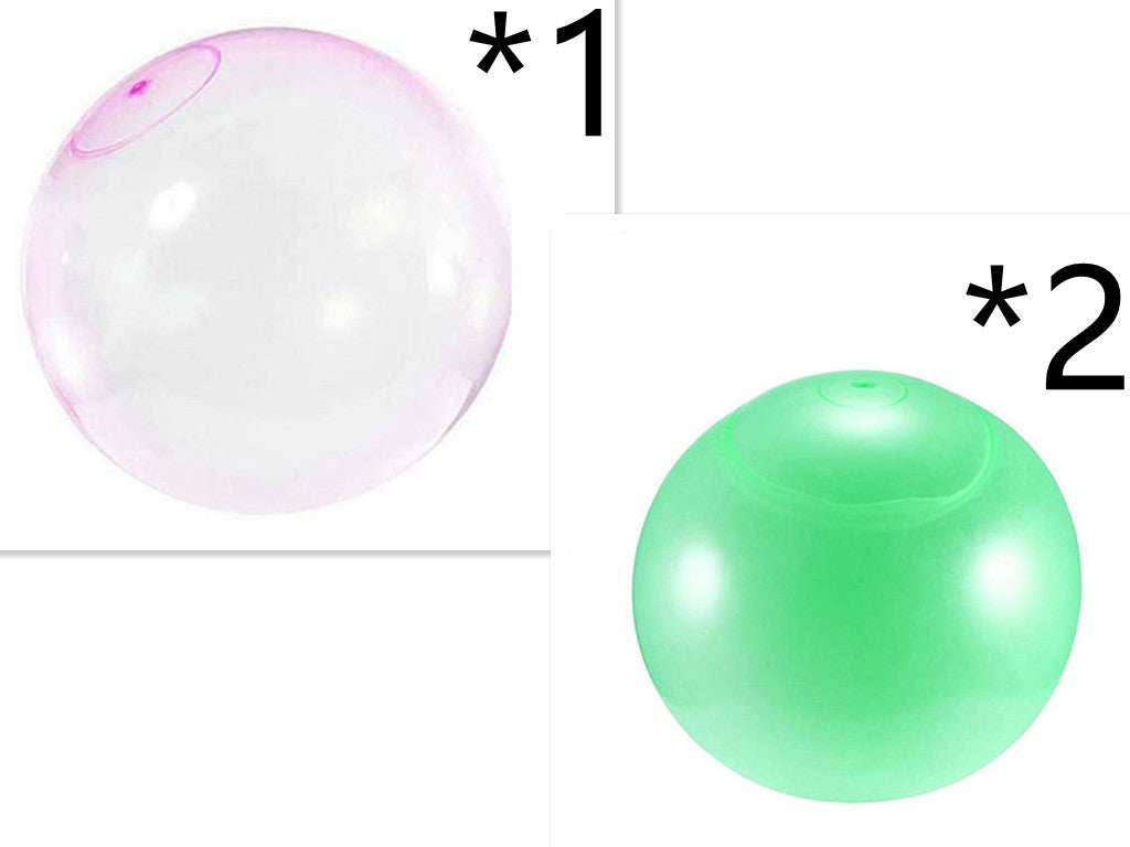 Inflatable ball transparent bubble ball toy