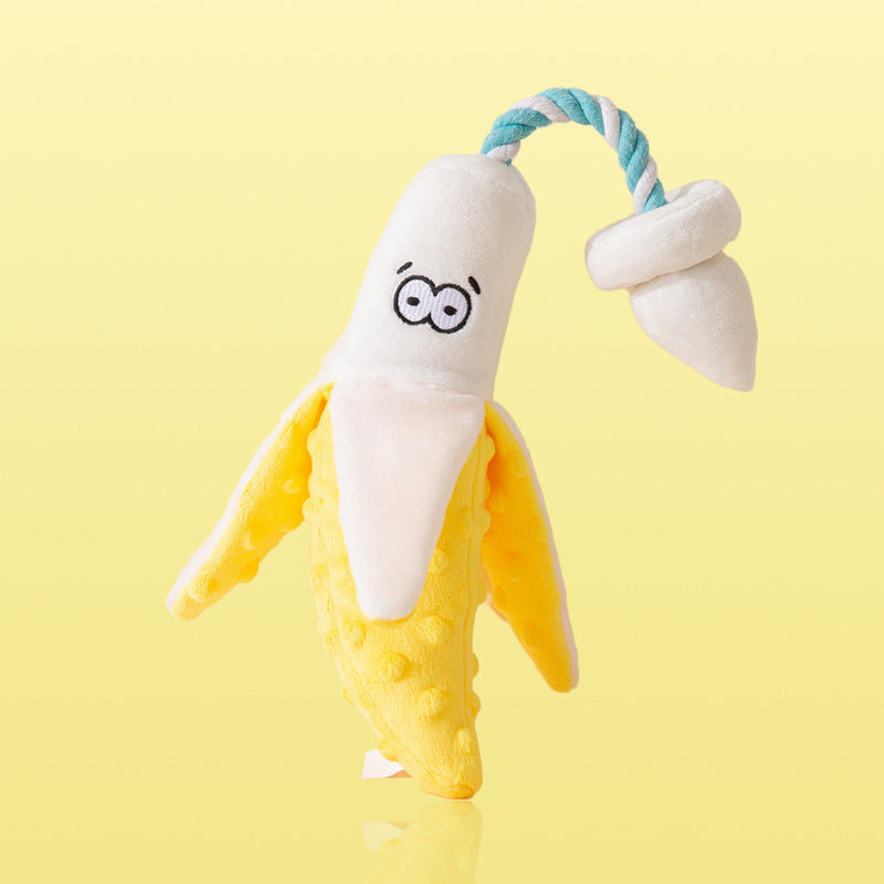 Sound Plush Pet Toy With Molars Relieving Boredom