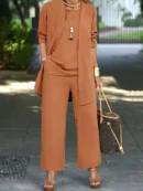 Cilla™ | Chic Enfärgat Tredelat Set